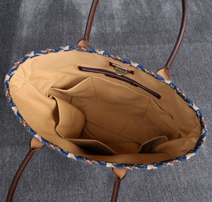 Carpet Tote<br>Traditional Blue