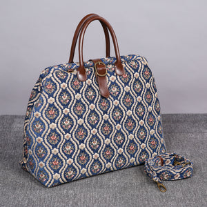 Mary Poppins Carpet Bag<br>Traditional Blue