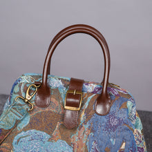 Load image into Gallery viewer, Carpet Purse&lt;br&gt;Abstract Blue
