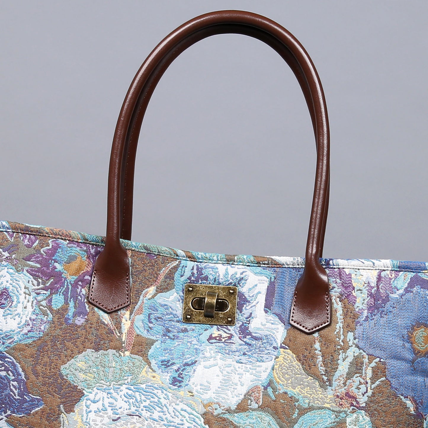 Carpet Tote Abstract Blue
