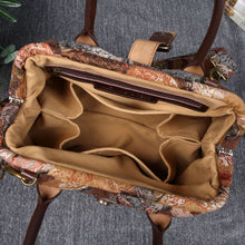 Load image into Gallery viewer, Carpet Purse&lt;br&gt;Abstract Brown

