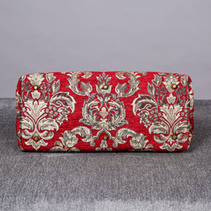 Mary Poppins Carpet Bag<br>Victorian Blossom Red/Gold