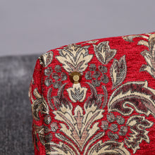 Load image into Gallery viewer, Mary Poppins Carpet Bag&lt;br&gt;Victorian Blossom Red/Gold
