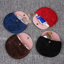 Load image into Gallery viewer, Minimalist Style Leather Carpet Coin Purse&lt;br&gt;Solid Colors
