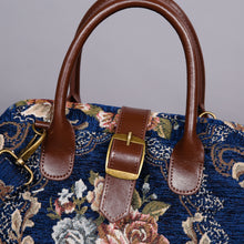 Load image into Gallery viewer, Carpet Purse&lt;br&gt;Floral Blue
