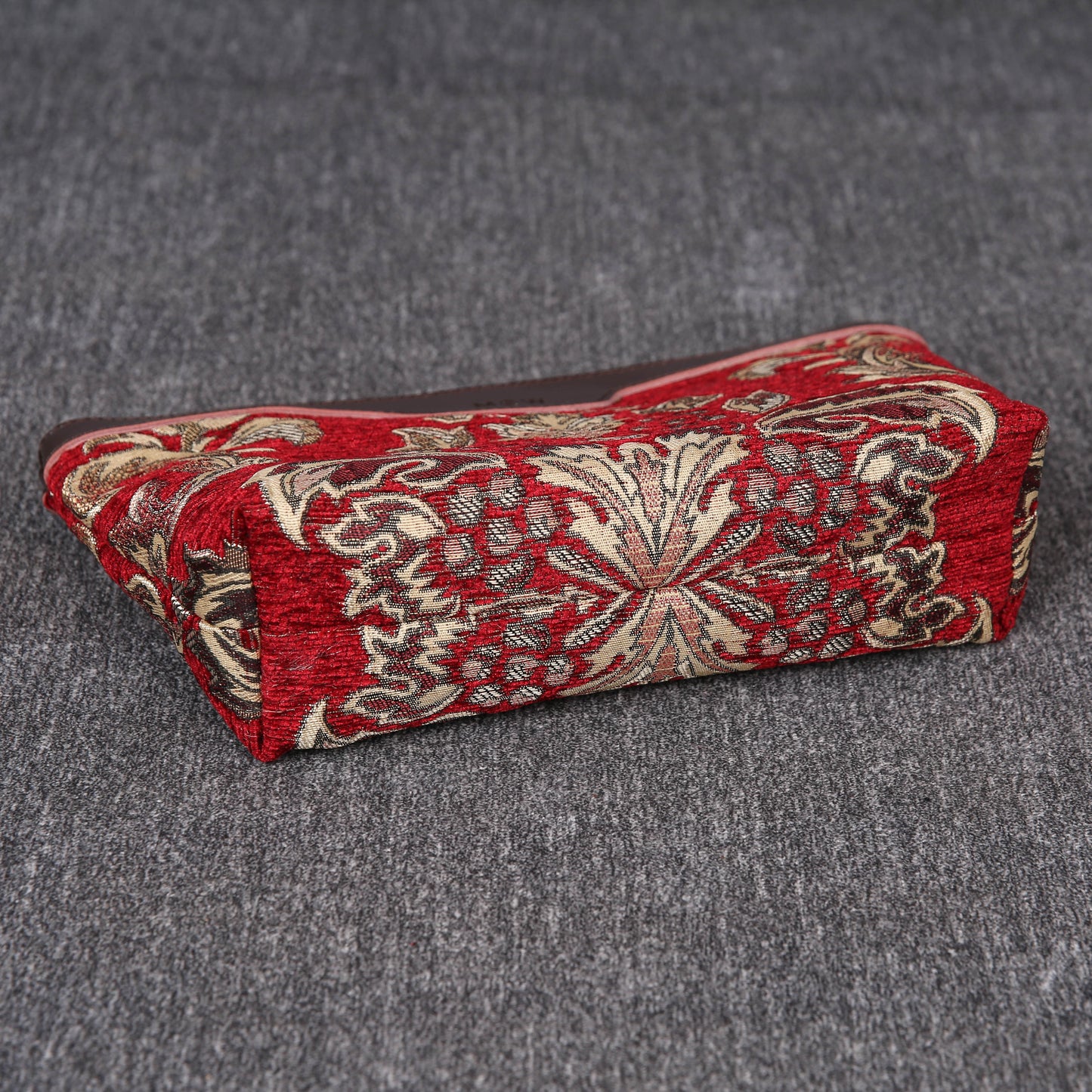 Carpet Makeup Bag Victorian Blossom Red/Gold