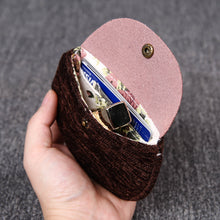 Load image into Gallery viewer, Minimalist Style Leather Carpet Coin Purse&lt;br&gt;Solid Colors
