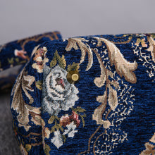 Load image into Gallery viewer, Carpet Purse&lt;br&gt;Floral Blue
