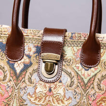 Load image into Gallery viewer, Mini Carpet Tote&lt;br&gt;Golden Age Pink
