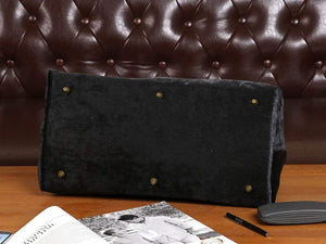 Men's Carpet Bag<br>Black