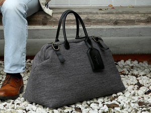 Men's Carpet Bag<br>Grey