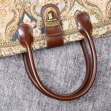 Load image into Gallery viewer, Mini Carpet Tote&lt;br&gt;Golden Age Beige
