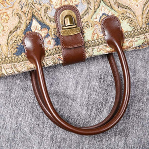Mini Carpet Tote<br>Golden Age Beige