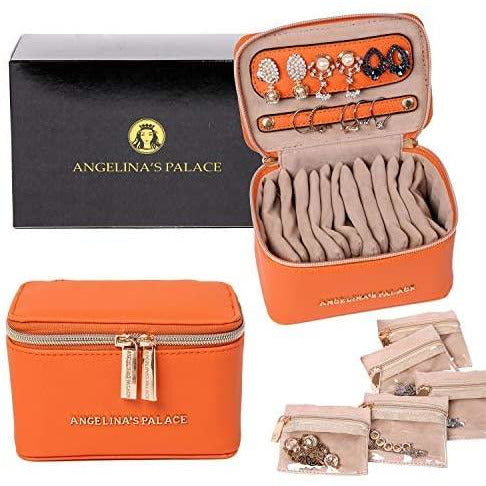 Jewelry Organizer Case Light Terracotta