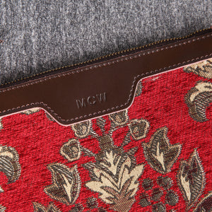 Carpet Clutch & Wristlet<br>Victorian Blossom Red/Gold