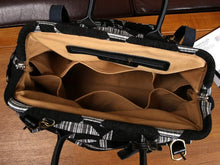 Load image into Gallery viewer, Men&#39;s Carpet Bag&lt;br&gt;Geometric Grey
