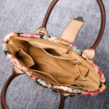 Load image into Gallery viewer, Mini Carpet Tote&lt;br&gt;Floral Rose
