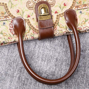 Mini Carpet Tote<br>Oriental Beige