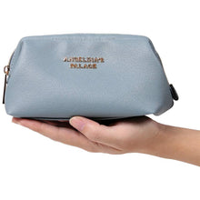 Load image into Gallery viewer, Makeup Bag&lt;br&gt;Pearl Blue
