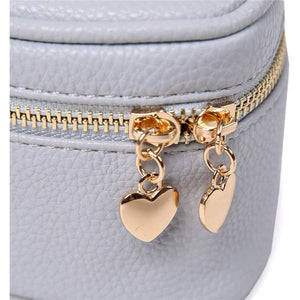 Heart Jewelry Case<br>Pearl Blue