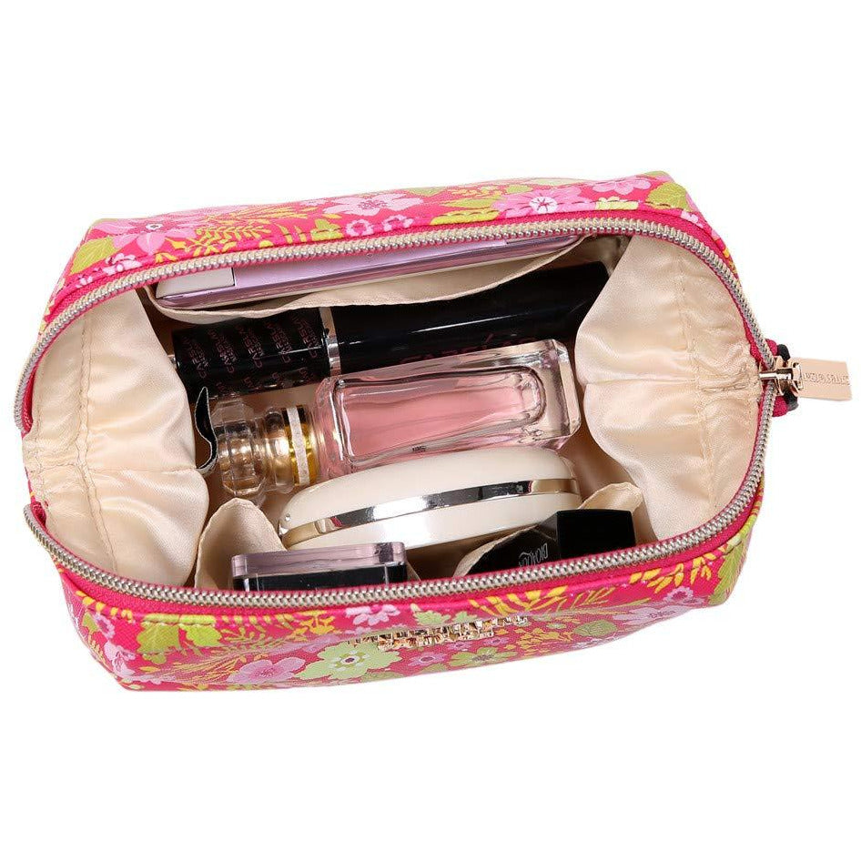 Makeup Bag<br>Blossom Fuschia
