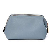 Load image into Gallery viewer, Makeup Bag&lt;br&gt;Pearl Blue
