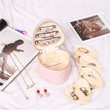 Load image into Gallery viewer, Heart Jewelry Case&lt;br&gt;Jelly Pink
