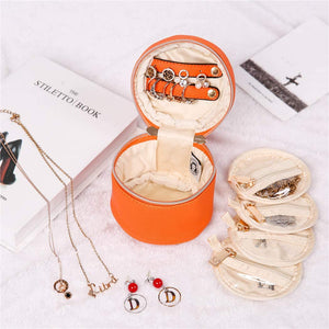 Round Jewelry Case<br>Light Terracotta