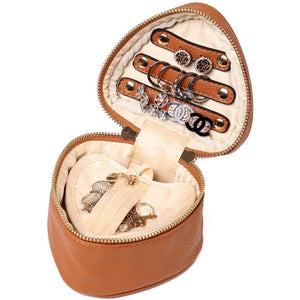 Heart Jewelry Case<br>Saddle
