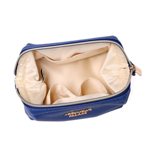 Makeup Bag<br>Dark Chambray
