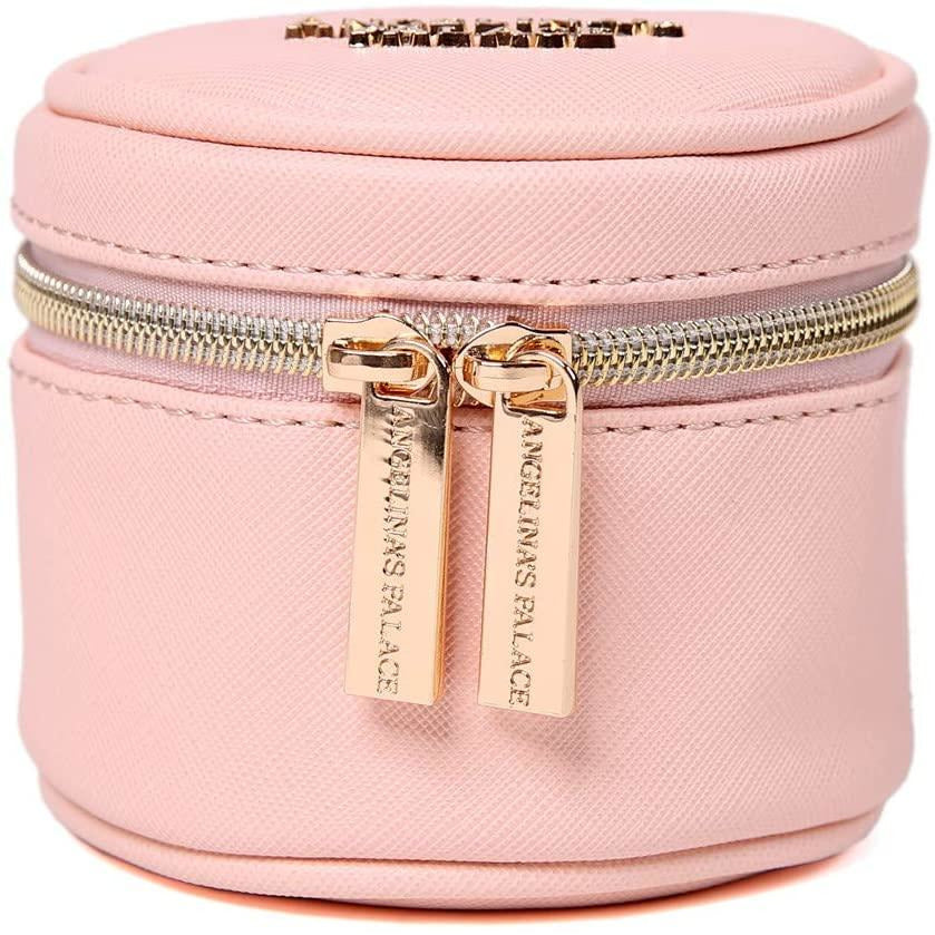 Round Jewelry Case<br>Soft Pink