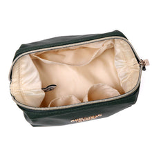 Load image into Gallery viewer, Makeup Bag&lt;br&gt;Deep Evergreen
