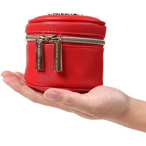 Round Jewelry Case<br>Light Red