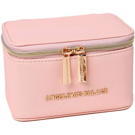 Jewelry Organizer Case Soft Pink