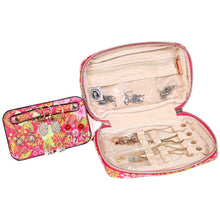 Load image into Gallery viewer, Jewelry Bag Small&lt;br&gt;Blossom Fuschia
