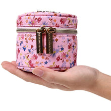 Load image into Gallery viewer, Round Jewelry Case&lt;br&gt;Blossom Pink
