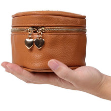 Load image into Gallery viewer, Heart Jewelry Case&lt;br&gt;Saddle
