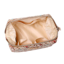 Load image into Gallery viewer, Makeup Bag&lt;br&gt;Blossom Tan
