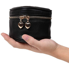Load image into Gallery viewer, Heart Jewelry Case&lt;br&gt;Black
