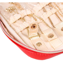 Load image into Gallery viewer, Jewelry Bag Large&lt;br&gt;Light Red
