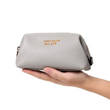 Load image into Gallery viewer, Makeup Bag&lt;br&gt;Pearl Grey
