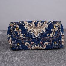 Load image into Gallery viewer, Carpet Handbag&lt;br&gt;Floral Blue
