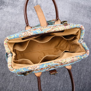 Mary Poppins Carpet Bag<br>Oriental Blue