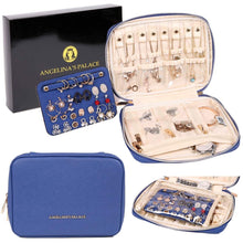 Load image into Gallery viewer, Jewelry Bag Large&lt;br&gt;Dark Chambray
