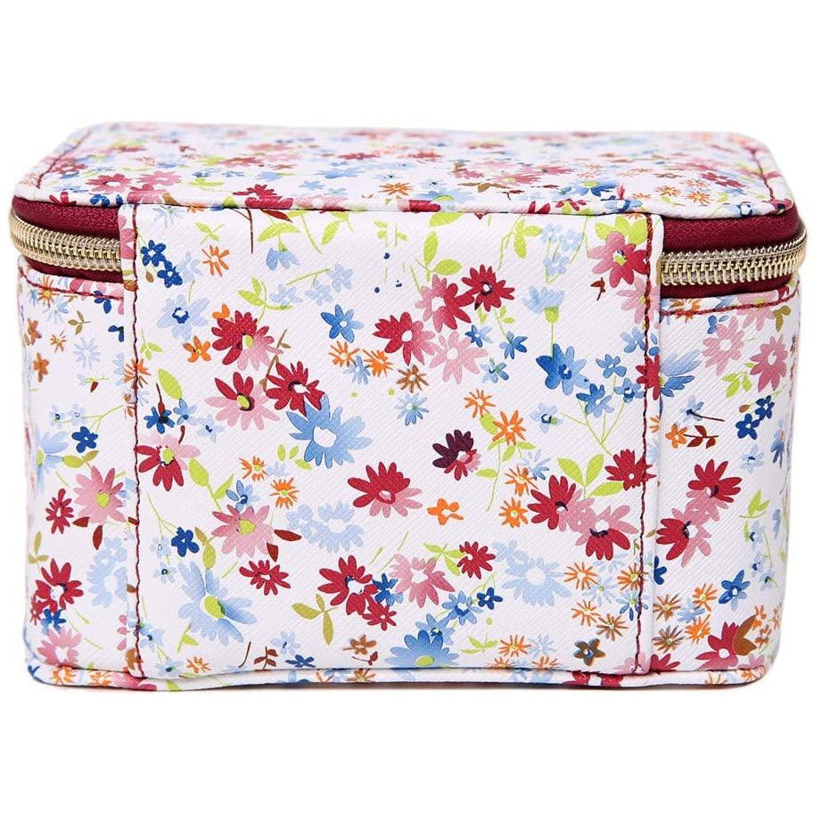 Jewelry Organizer Case Blossom Wine