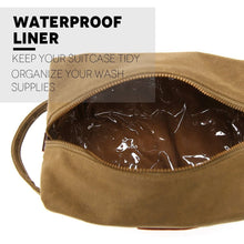 Load image into Gallery viewer, Angelina&#39;s Palace Hanging Cosmetic Bag Canvas Essentials Toiletry Organizer Makeup Bag
