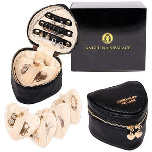 Heart Jewelry Case<br>Black