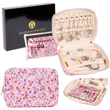 Load image into Gallery viewer, Jewelry Bag Large&lt;br&gt;Blossom Pink
