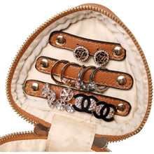 Load image into Gallery viewer, Heart Jewelry Case&lt;br&gt;Saddle
