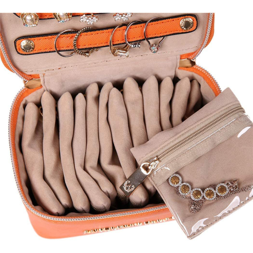 Jewelry Organizer Case Light Terracotta